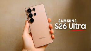 Samsung Galaxy S26 Ultra showcasing advanced video technology features