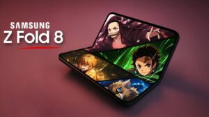 Samsung Galaxy Z Fold 8 showcasing its sleek foldable design