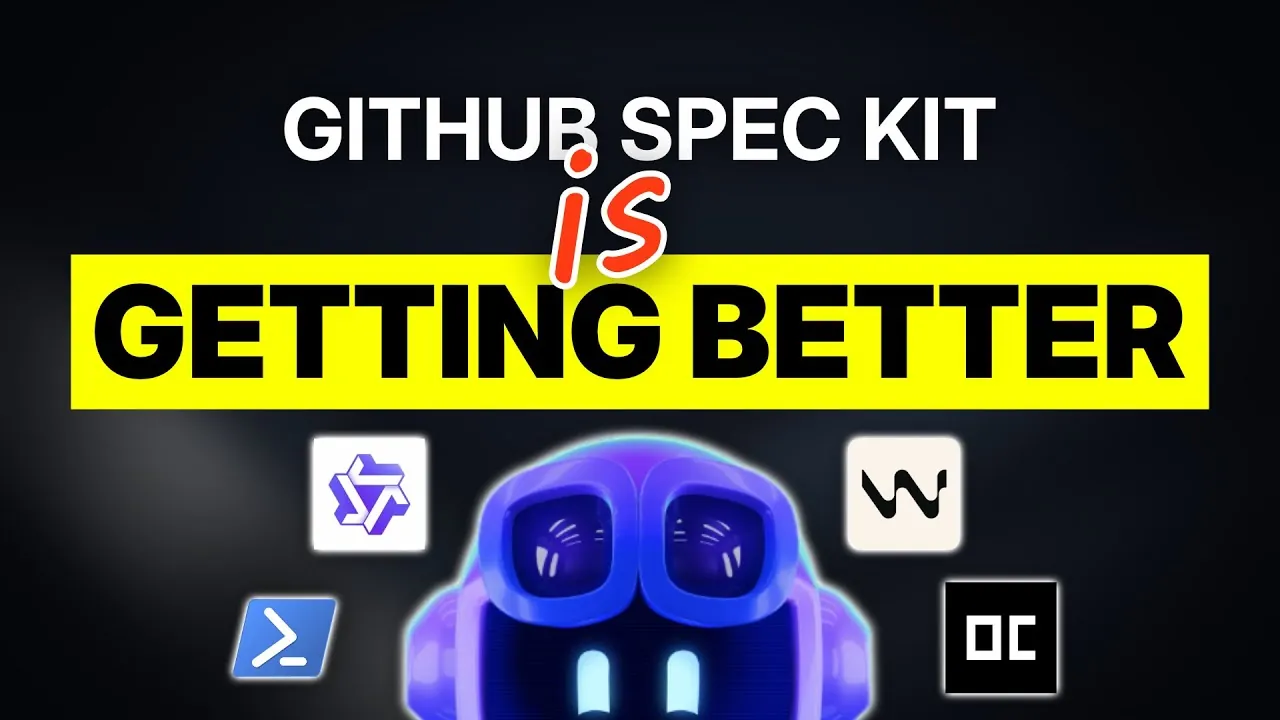 Streamlined development workflows using GitHub Spec Kit features