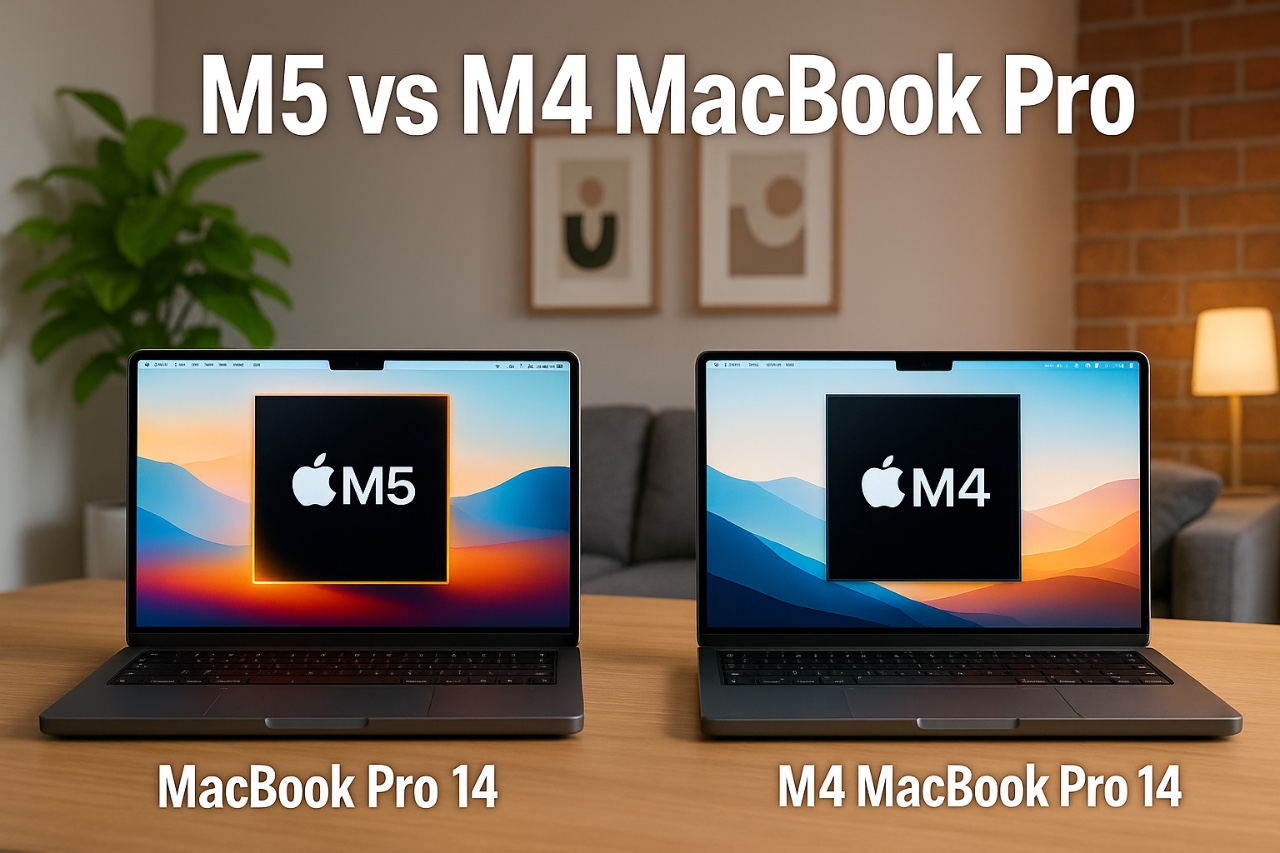 Detail spesifikasi dan fitur MacBook Pro M5 dibandingkan dengan M4