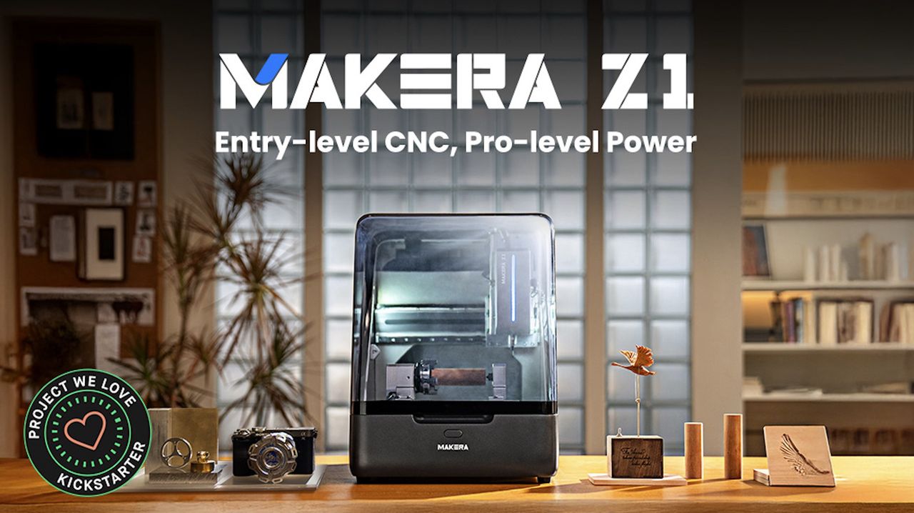 Computer Cnc Machine Makera Z1 Desktop CNC Machine : AI Precision for Home, Hobby & Small ...