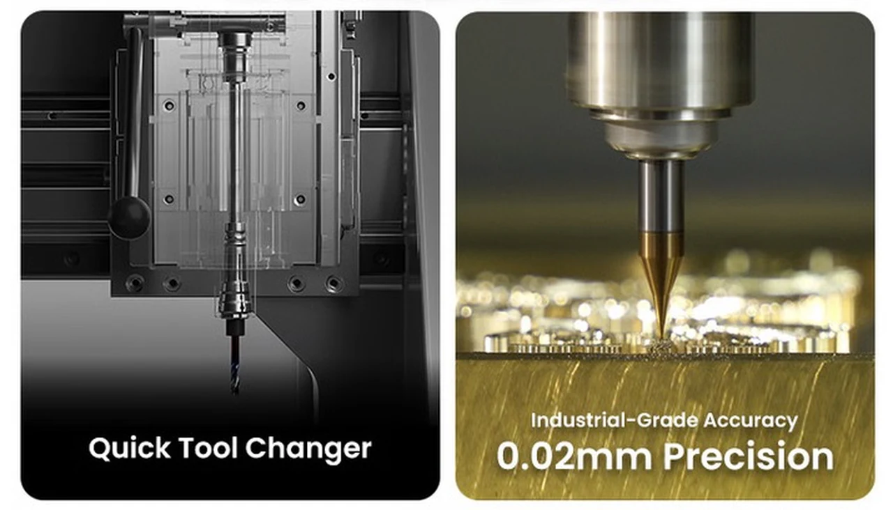 Makera Z1 Desktop CNC Machine Features