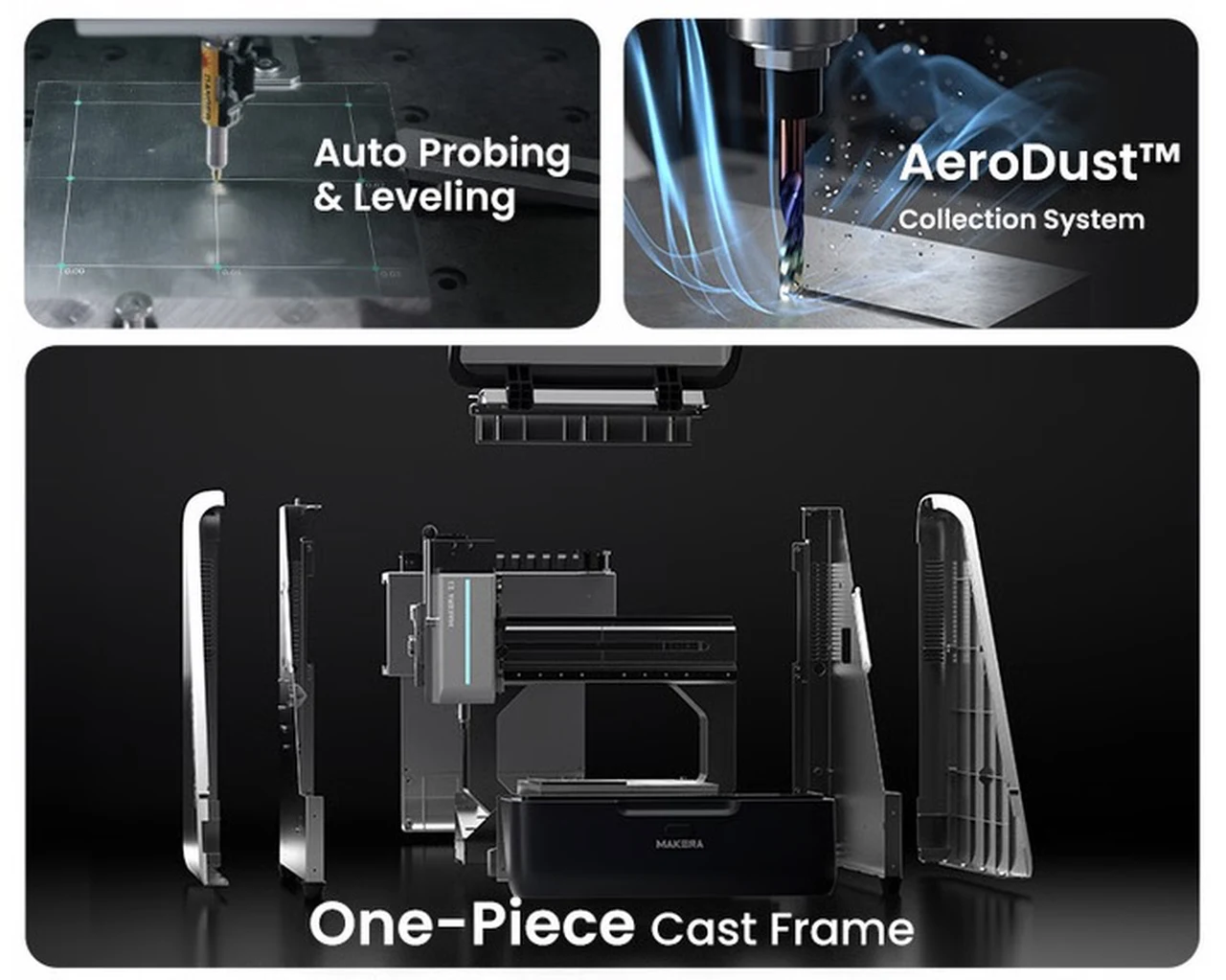 Makera Z1 Desktop CNC Machine Features