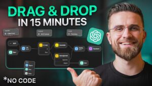 Step-by-step guide showing how to create AI agents using ChatGPT's no-code tool