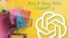 ChatGPT acting as a personal shopping assistant for online purchases AI-powered shopping experience