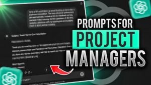An AI assistant helping project managers streamline workflows and save time