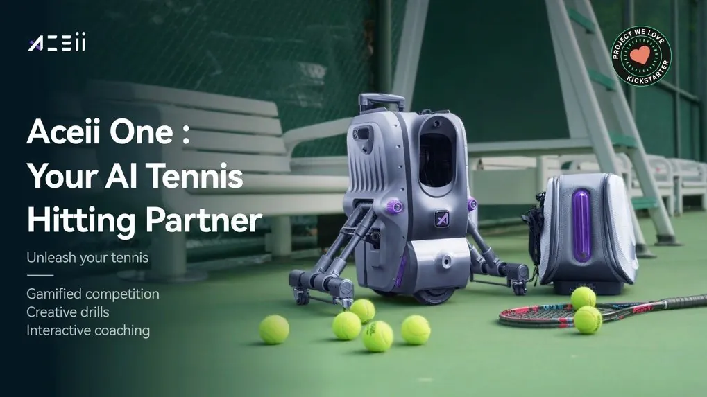 AI-powered tennis robot Aceii One helping players improve their game