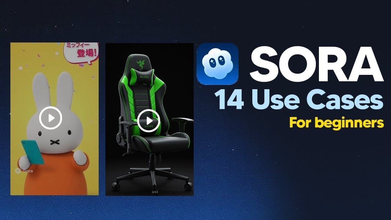 14 Sora 2 Use Cases For Beginners (Ways To Use Sora 2 AI video Generator)