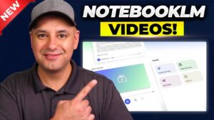 Google NotebookLM’s AI video overview feature in action