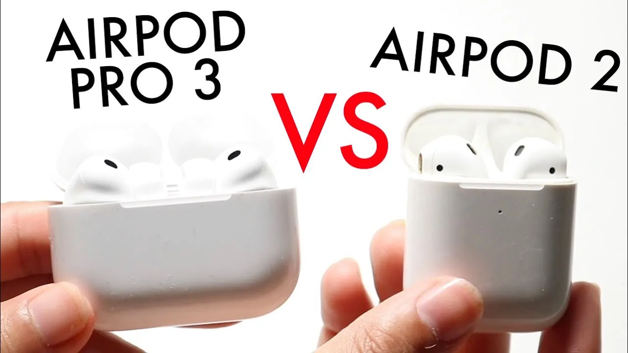 Close-up of AirPod Pro 3 showcasing sleek design and MagSafe charging
