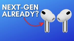 Close-up of AirPods Pro 2026 showcasing H3 chipset for enhanced performance