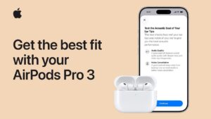 Guide to achieving the perfect fit with AirPods Pro 3 for optimal performance