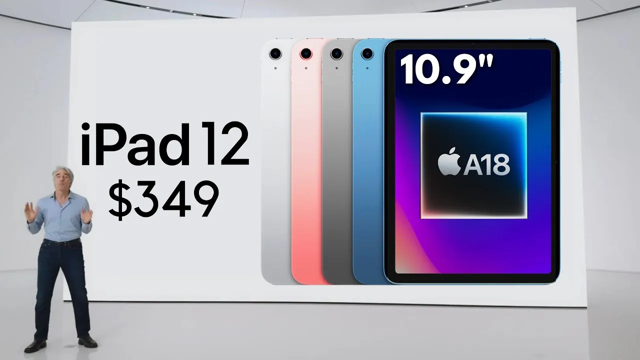 Apple’s budget-friendly 12th Gen iPad with upgraded performance and design