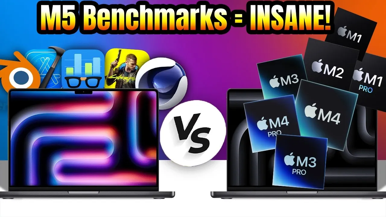Apple M5 chip built with 3nm technology for unmatched efficiency