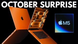 Apple M5 MacBook Pro showcasing sleek design and advanced features