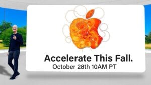 Apple October 2025 Event showcasing new product updates and innovations