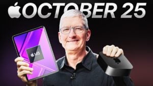 Apple October 2025 event showcasing new products and innovations