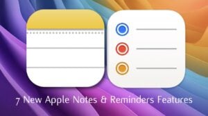 Apple Reminders app showcasing smart task suggestions in iOS 26