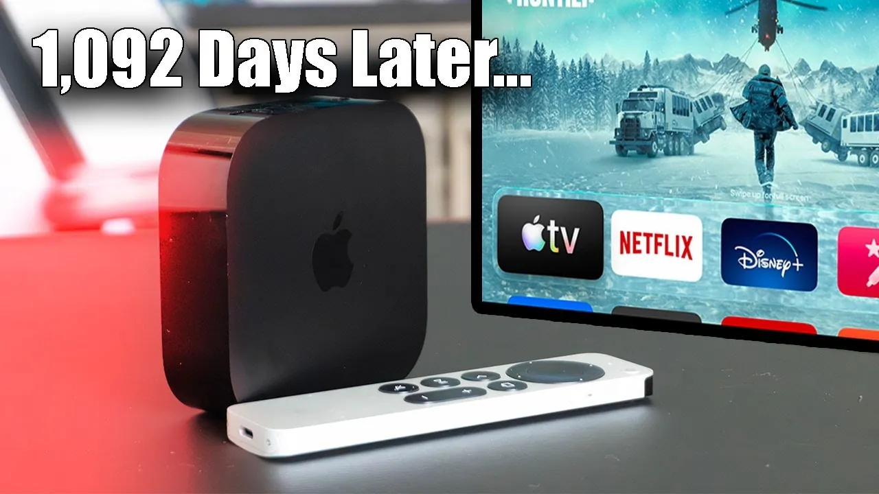 Enjoy an ad-free streaming experience with the Apple TV 4K.