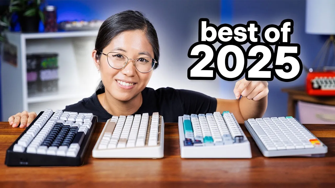 A sleek and portable keyboard designed for professionals on the go in 2025