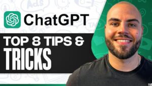 ChatGPT interface showing productivity tips for managing tasks