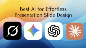 Comparison of AI tools for creating professional presentation slides