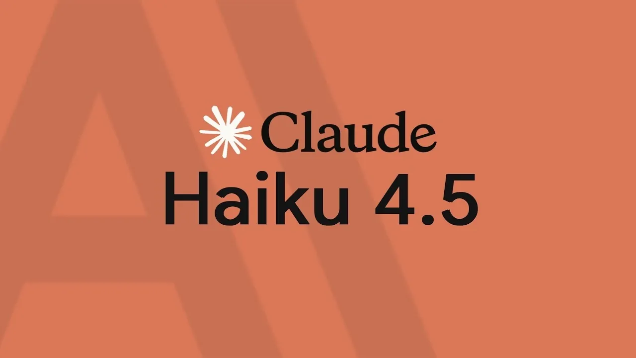 Claude Haiku 4.5 AI model showcasing its efficient and streamlined design