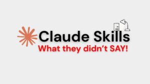 Illustration showing how Claude skills improve AI workflow management through modular instruction sets