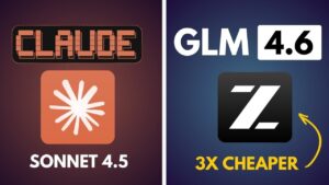 Comparison of Claude Sonet 4.5 and GLM 4.6 AI models for coding performance