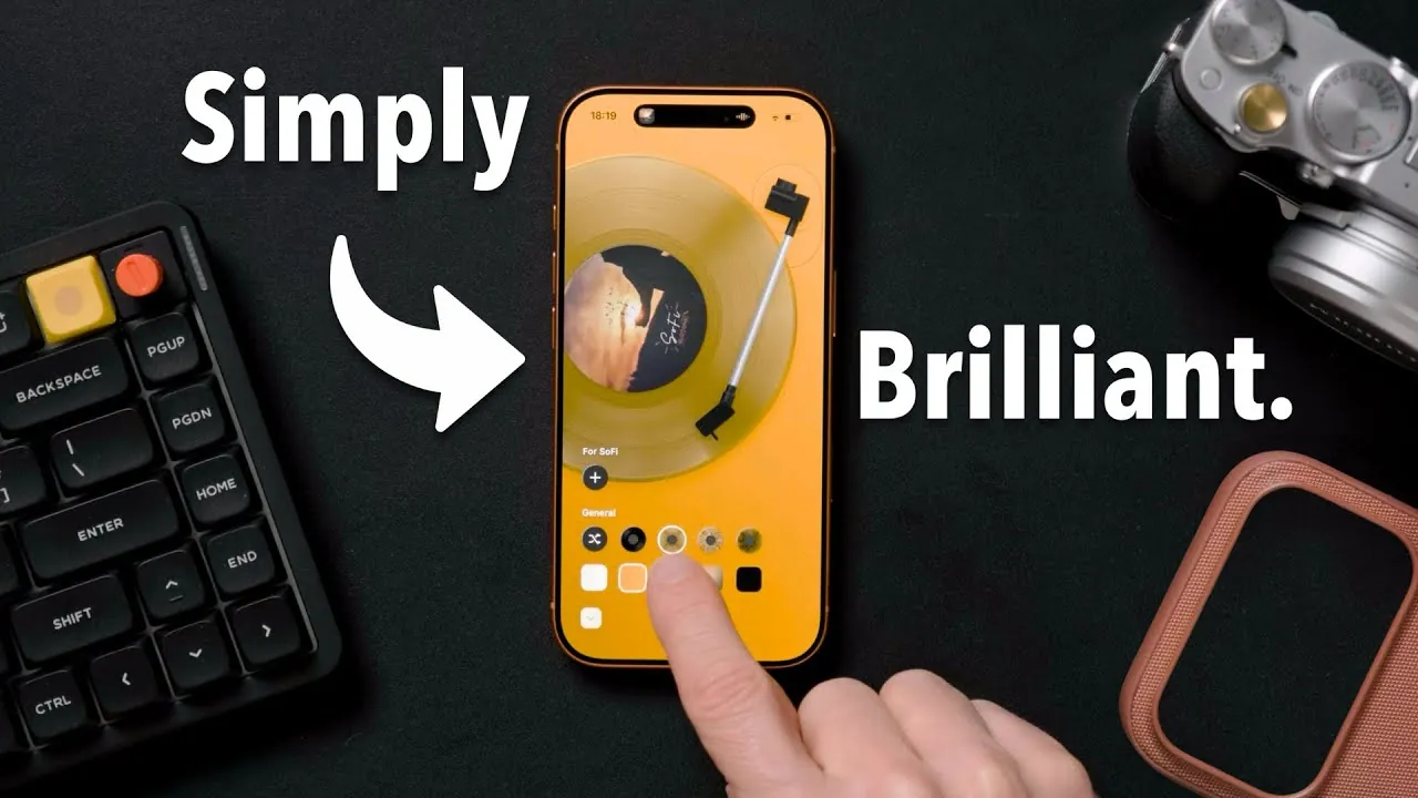 Customizing your iPhone 17 home screen for a clean and intentional setup