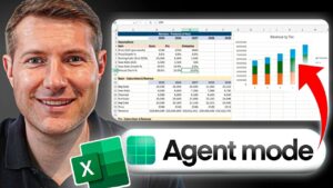 Excel Agent Mode automating financial modeling tasks for faster results