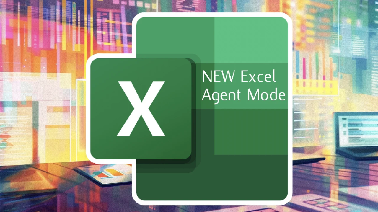 Automated financial model created using Excel’s AI Agent Mode feature