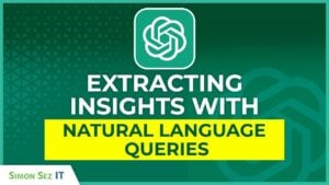 A visual representation of Excel Copilot assisting users with data analysis through natural language queries.