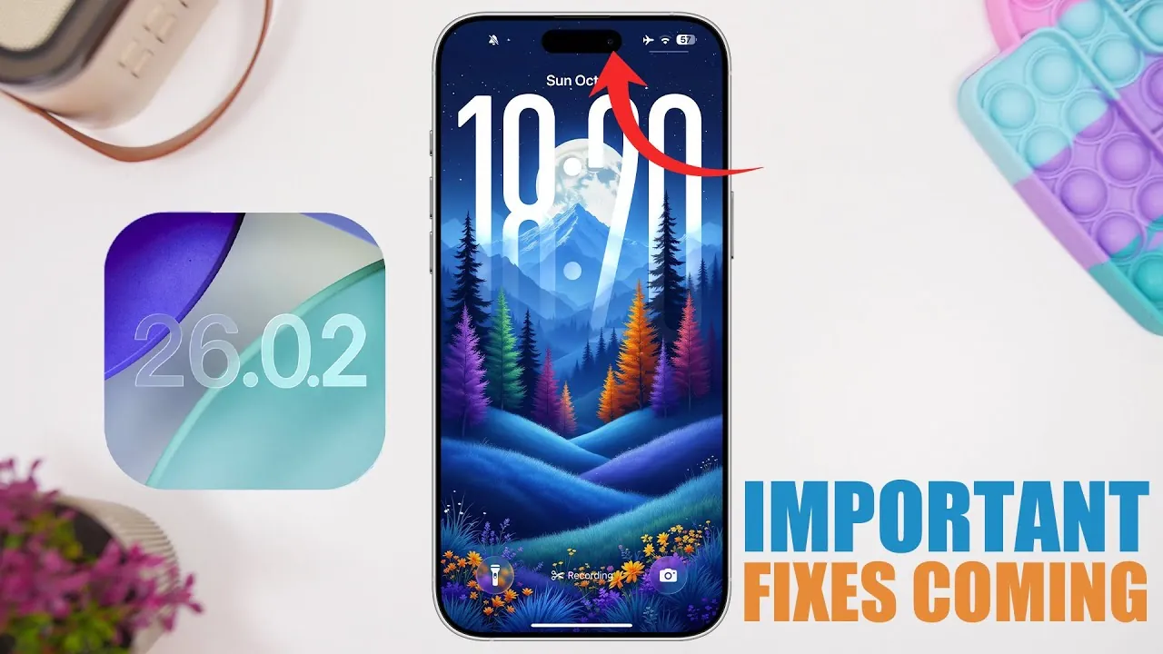 Face ID lag resolved with Apple’s iOS 26.0.2 update