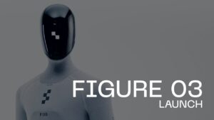 Figure 03 humanoid robot showcasing its advanced design