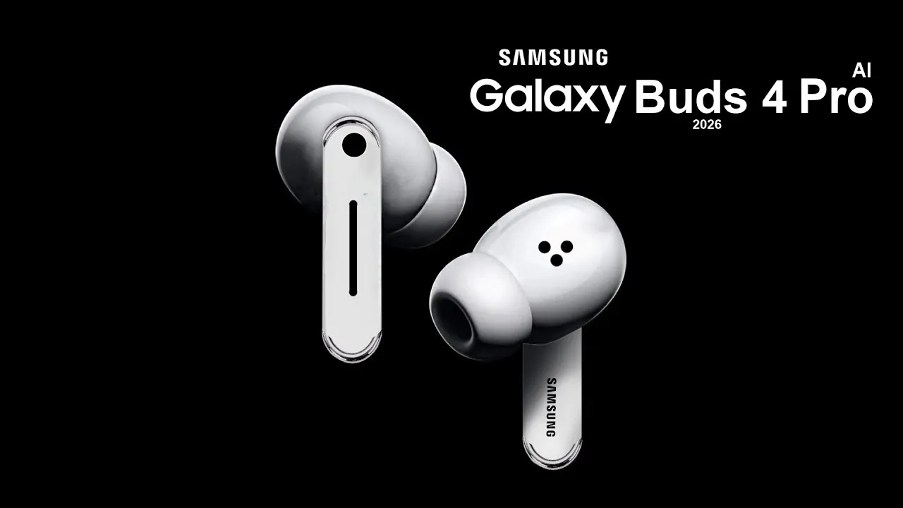 Samsung Galaxy Buds 4 wireless earbuds showcasing new hardware updates