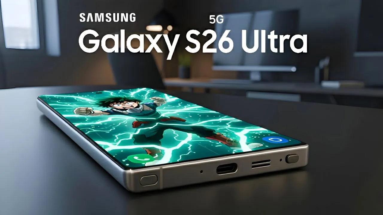 Close-up of the Galaxy S26 Ultra’s advanced camera system with 200MP sensor