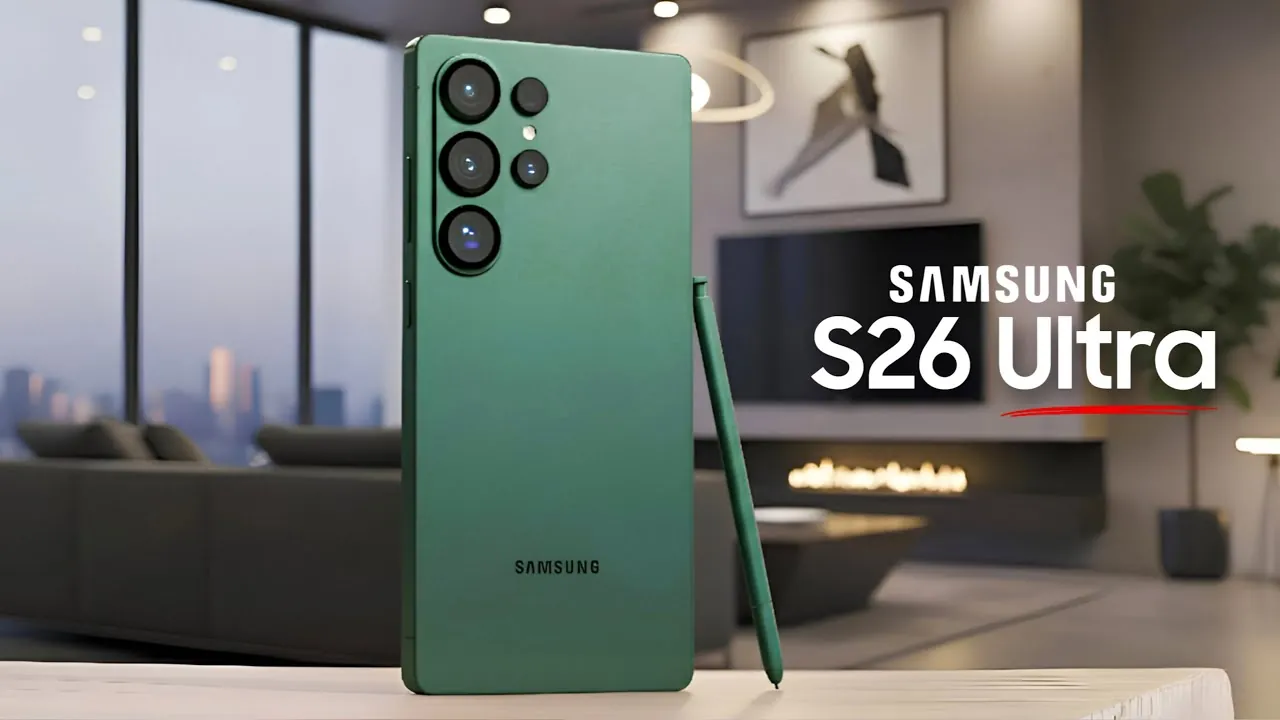 Durable and sleek design of the Galaxy S26 Ultra smartphone