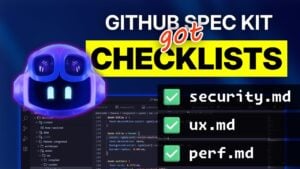 Overview of GitHub Spec Kit’s new domain-specific checklists for developers