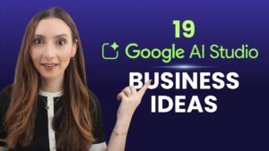 Google AI Studio interface showcasing its powerful tools for entrepreneurs