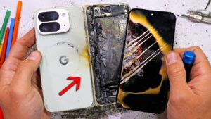 Google Pixel 10 Pro Fold fails durability test with structural flaws