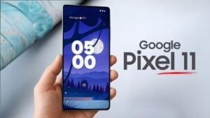 Google Pixel 11 Pro XL showcasing its iconic camera bar design