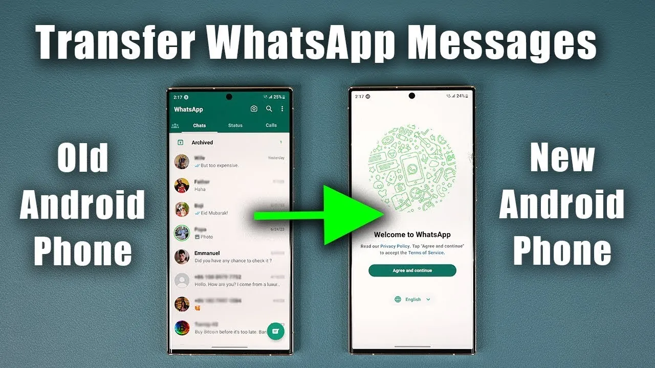 Steps to back up and restore WhatsApp chats on Android phones