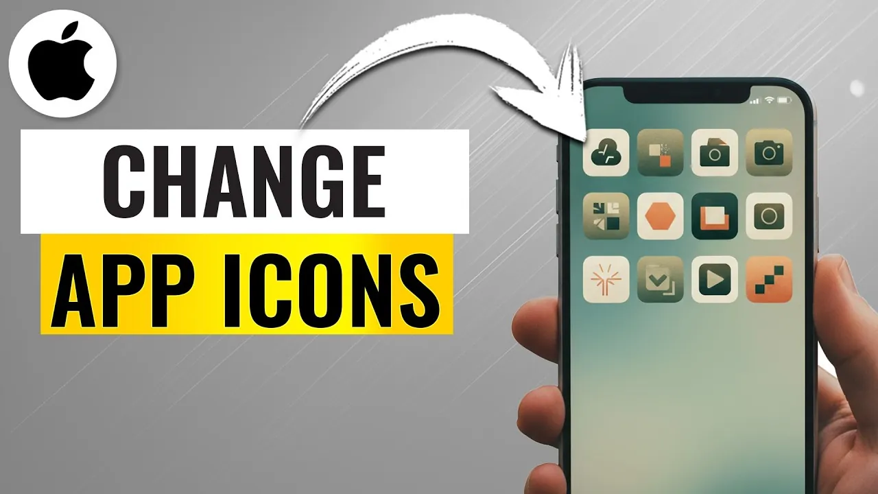 Step-by-step instructions to change app icons on iPhone