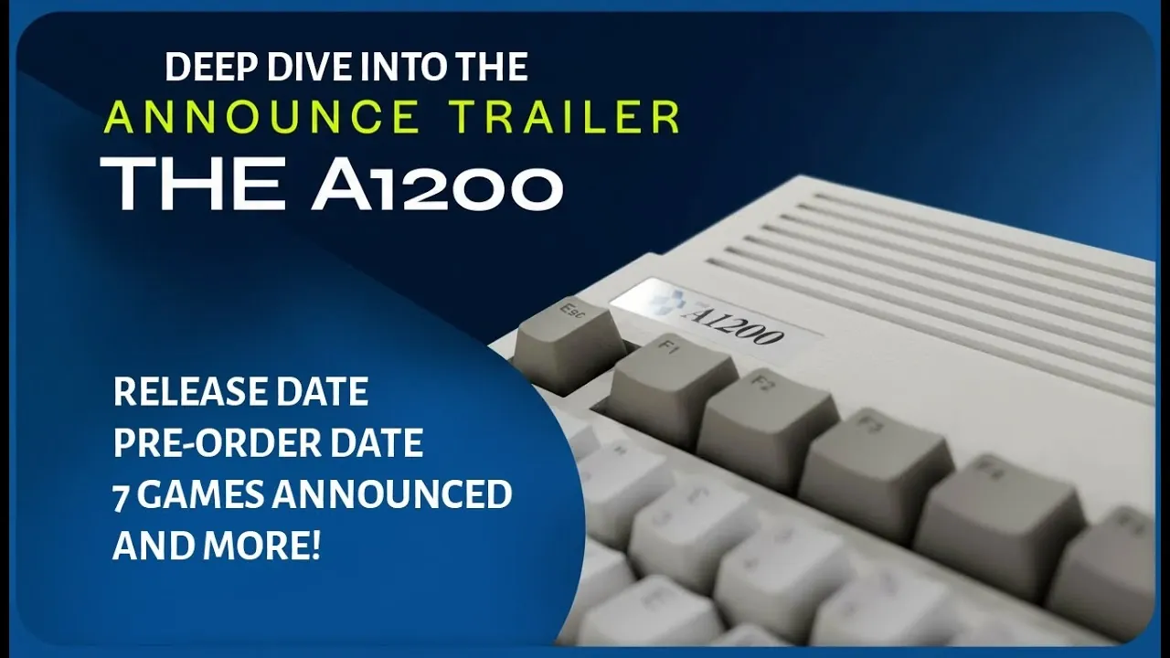 [ALT 58] The A1200 retro gaming console, a full-size replica of the Amiga 1200, launching in June 2026