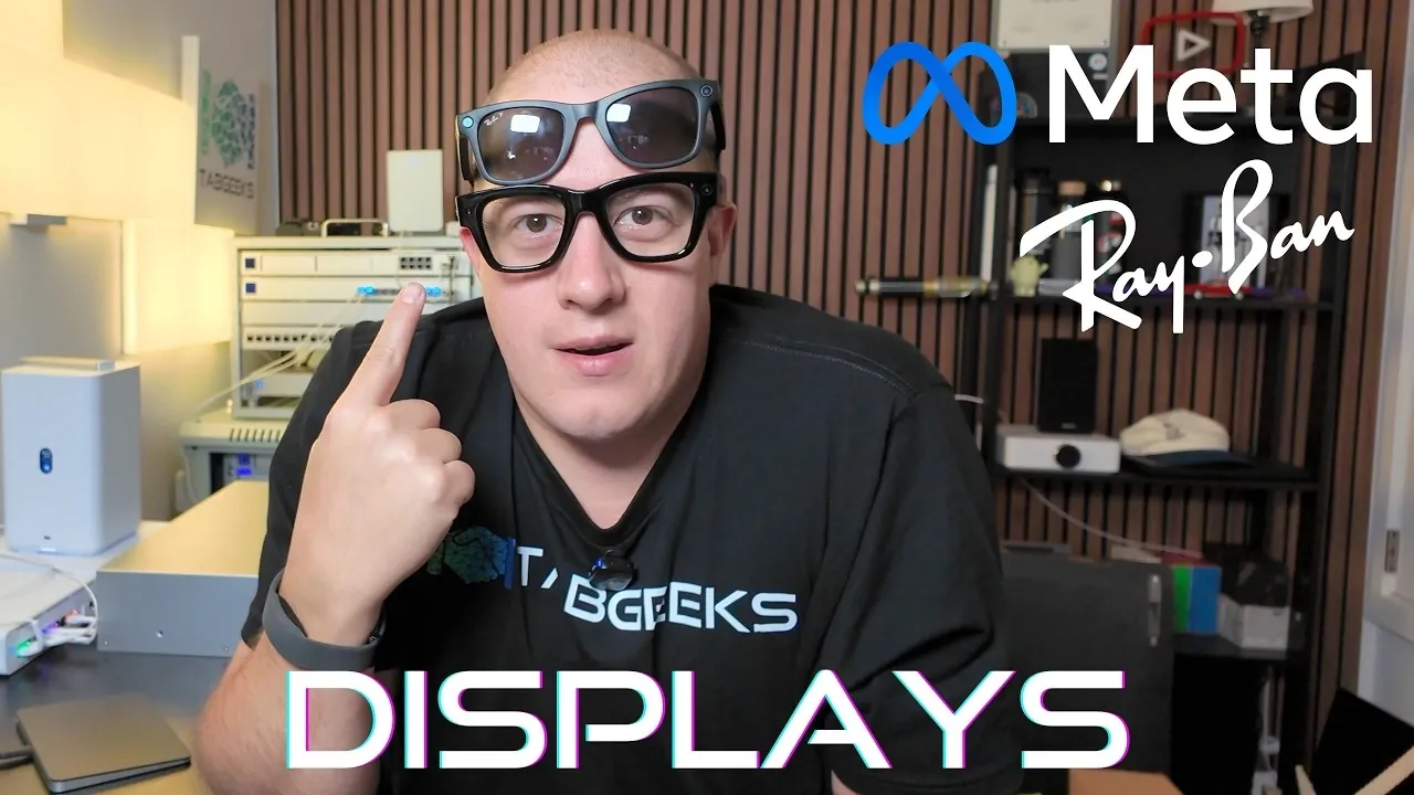 [ALT 27] Meta Ray-Ban smart glasses featuring a display, cameras, and touchpad