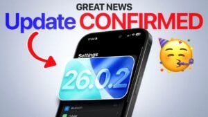 iOS 26.0.2 update features and fixes for iPhone users