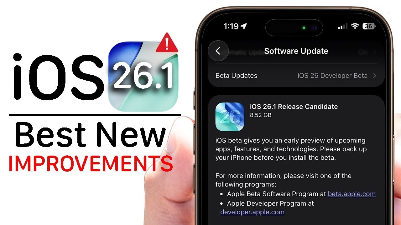 iOS 26.1 RC Features: Everything You Need to Know - Geeky Gadgets