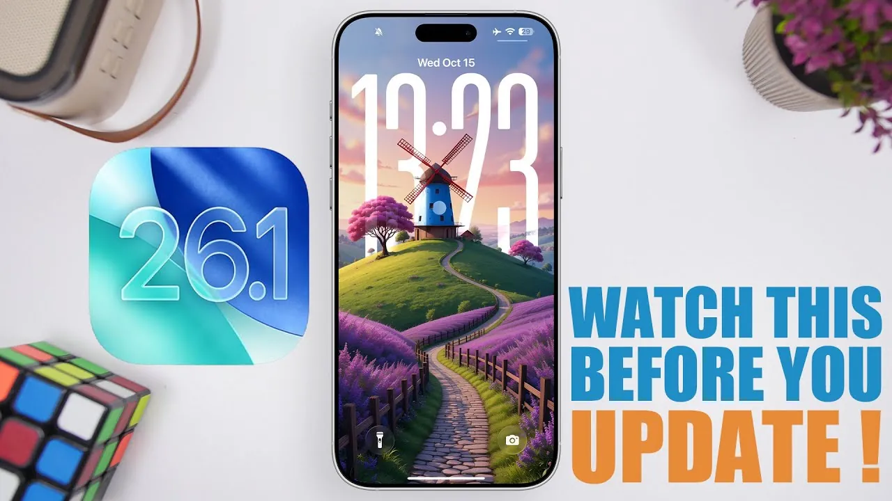 Overview of new features in iOS 26.1 update