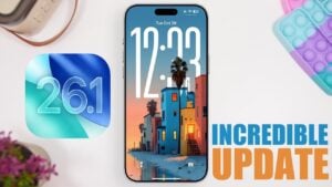 Overview of the top new features in iOS 26.1 update for iPhone users